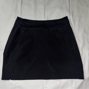 Athleta SoHo Black Skort Size 4 Athletic Golf Tennis Athleisure